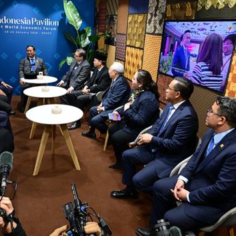 Usai Pidato Kunci di WEF Davos, Prabowo Sambangi Paviliun Indonesia, Perkuat Diplomasi Investasi