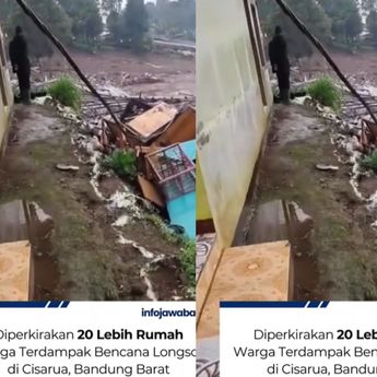 Banjir juga Longsor Terjang Bandung Barat, Tujuh Orang Meninggal Dunia