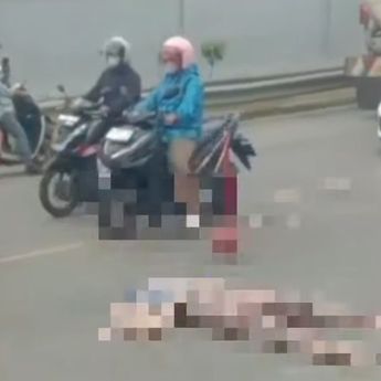 Kendarai Motor, Ibu-ibu Meninggal Dunia Terlibat Kecelakaan di Ciwandan Cilegon