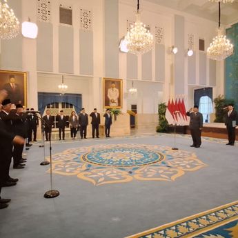Daftar Anggota DEN yang Baru Saja Dilantik Prabowo di Istana Negara
