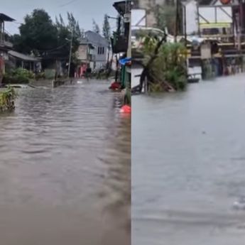 Penampakan Banjir di Kelapa Gading