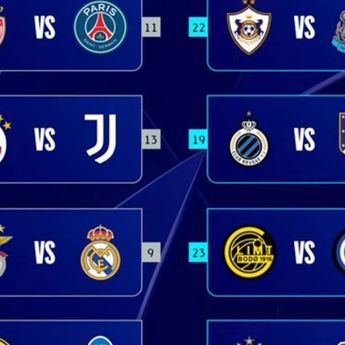Hasil Pengundian Play-Off 16 besar Liga Champions 2025/2026: Real Madrid Kembali Jumpa Benfica