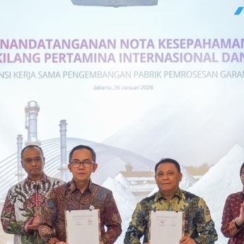 KPI dan PT Garam Jajaki Kerja Sama Produksi Garam di Balikpapan