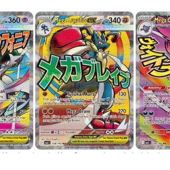 Seri Pok&eacute;mon Baru Mendarat di RI, Kartu Mega Dragonite ex MUR Paling Diburu