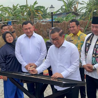 Resmikan Taman Kelinci Roci di Jakut, Pramono: Dulu Tempat Ini Kumuh