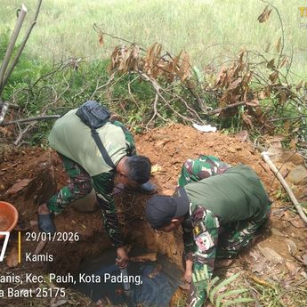 16 Titik Sumur Bor di Sumbar Rampung, Warga Kembali Nikmati Air Bersih