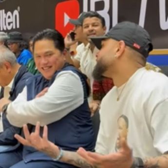 Tak Ikut ke Solo Bareng Persib, Kurzawa Datang ke Bandung Arena dan Ngobrol Sama Erick Thohir