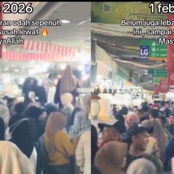 Kondisi Terkini Pasar Tanah Abang Jelang Puasa Ramadhan