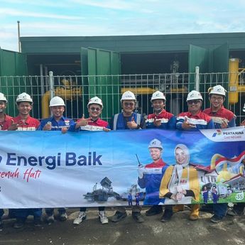 PGN Salurkan Gas Perdana ke Industri Baterai Kendaraan Listrik di Karawang