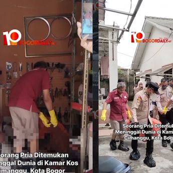 Mayat Pria dalam Kamar Kos Gegerkan Warga Cimanggu Bogor