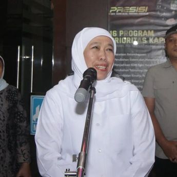 KPK Hadirkan Khofifah di Sidang Dana Hibah Besok