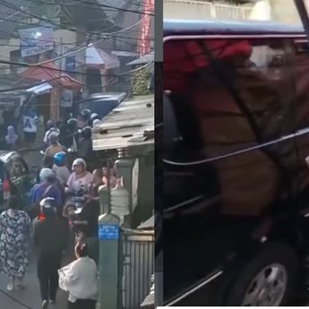 Mobil Hantam Motor di Cileunyi, Pengemudi Tewas