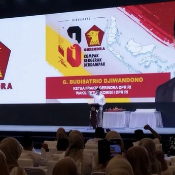 Gerindra Rayakan HUT ke-18 dengan Tema Kompak, Bergerak, dan Berdampak