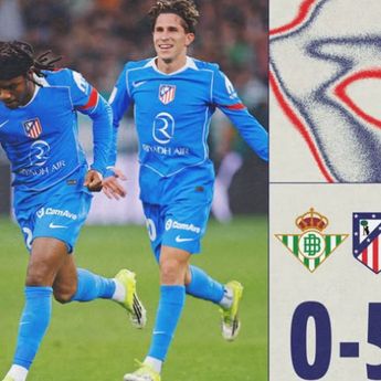 Atletico Madrid Pesta Lima Gol ke Gawang Real Betis
