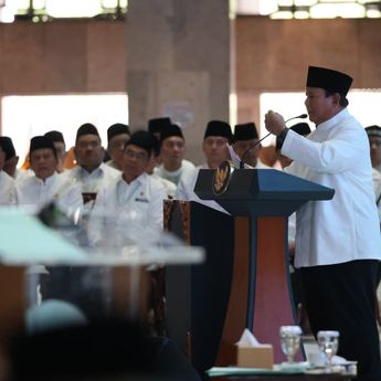Prabowo Tekankan Persatuan Ulama dan Umaro untuk Kemajuan Bangsa di Acara MUI