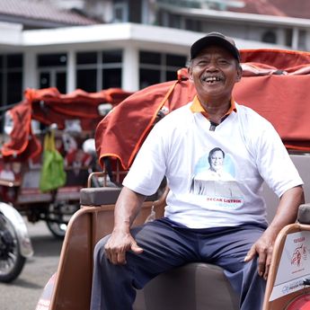 Berkat Becak Listrik dari Prabowo, Penarik Becak Pacitan Kini Tak Lagi Capek Mengayuh