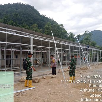 Kejar Puasa Nyaman, Pemerintah Terus Kebut Huntara untuk Warga Sumbar