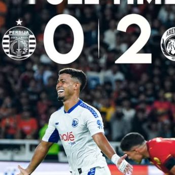 Gabriel Silva Cetak Dua Gol, Persija Dibungkam Arema