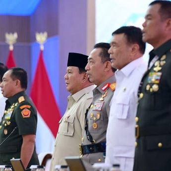 Prabowo Minta TNI-Polri Jadi Tentara dan Polisi Rakyat yang Dicintai