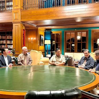 Prabowo Diskusi Panjang dengan Prajogo Pangestu, Aguan, Boy Thohir, Franky Widjaja hingga Anthony Salim di Hambalang