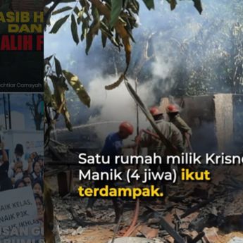 Fakta Mengerikan 3 Rumah Ludes Terbakar di Sukabumi