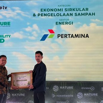 PT Pertamina (Persero) Sabet Penghargaan Nusantara Sustainability Award 2026 untuk Ekonomi Sirkular & Pengelolaan Sampah