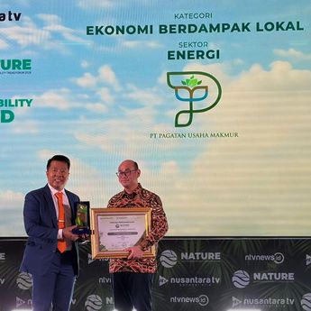PT Pagatan Usaha Makmur Raih Nusantara Sustainability Award 2026, Dorong Ekonomi Lokal di Sektor Energi