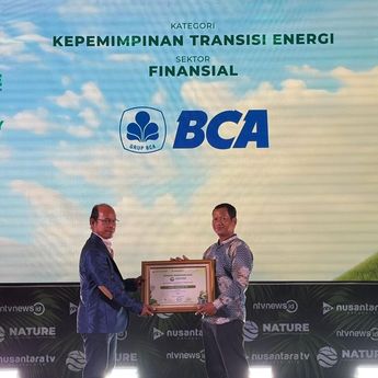 BCA Cetak Prestasi, Pimpin Transisi Energi di Sektor Finansial Dalam Nusantara Sustainability Award 2026