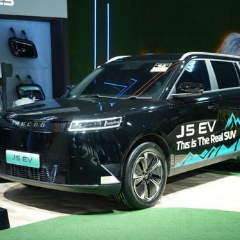 JAECOO J5 EV Jadi SUV Listrik Terlaris di Indonesia Januari 2026, Tembus 9 Besar Nasional
