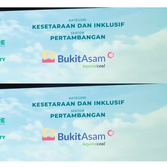 PT Bukit Asam Tbk Raih Nusantara Sustainability Award 2026 Kategori Kesetaraan dan Inklusi Sektor Pertambangan