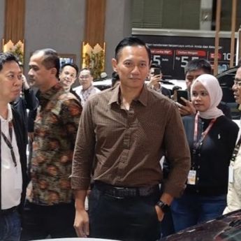 AHY Sambangi Booth GAC di IIMS 2026, Apresiasi Inovasi Kendaraan Listrik Masa Depan