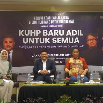KUHP Baru Harus Dilaksanakan, Perkara Kedaluwarsa Tak Bisa Dipaksakan