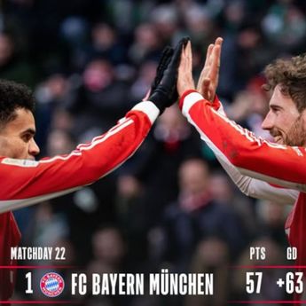 Klasemen Liga Jerman: Bayern Muenchen Masih Berkuasa
