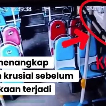 Rekaman CCTV Ungkap Detik-detik Transjakarta Lindas Pejalan Kaki 
