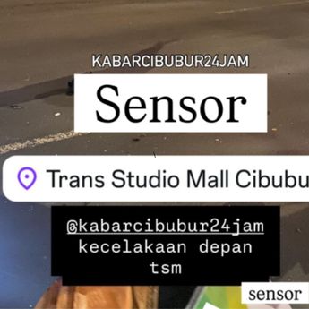 Pemotor Tewas Usai Hantam Truk Proyek di Cibubur