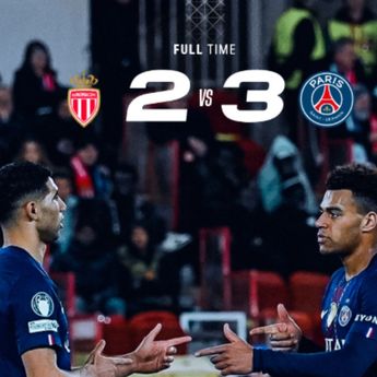 PSG Bungkam AS Monaco Skor 3-2