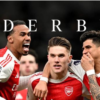 Arsenal Bungkam Tottenham Hotspur skor 4-1