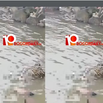 Warga Bogor Digegerkan Penemuan Mayat di Sungai Cisadane Pagi Ini