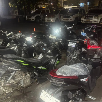 Polisi Amankan 11 Motor Terkait Konvoi Viral di JLNT Casablanca