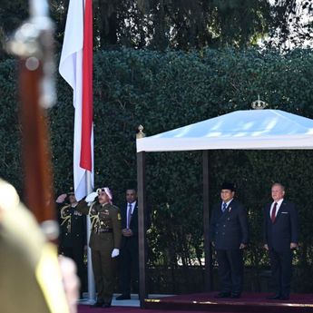 Prabowo Perkuat Kerja Sama Indonesia&ndash;Yordania Tangani Krisis Kemanusiaan Gaza dan Tepi Barat