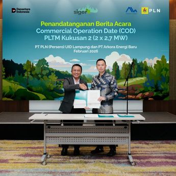 PLTA Kukusan 2 Resmi Beroperasi, Arkora Hydro Perkuat Komitmen Energi Bersih