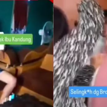 Anak Grebek Ibu Selingkuh dengan Brondong di Kamar Kos, Video Langsung Viral