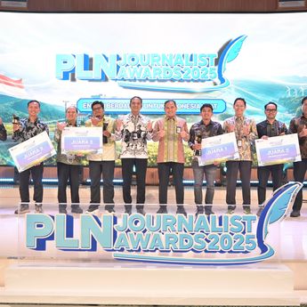 Angkat Tema &ldquo;Energi Berdaulat untuk Indonesia Kuat&rdquo;, PLN Journalist Awards 2025 Apresiasi 18 Karya Terbaik