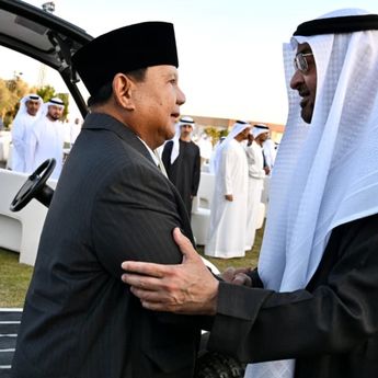 Prabowo Temui Presiden MBZ Bahas Penguatan Investasi