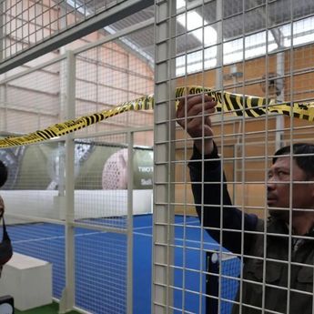 Penampakan Lapangan Padel di Pulomas Disegel Permanen