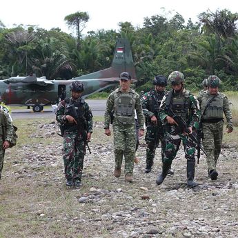 TNI Berhasil Pulihkan Keamanan 11 Bandara Perintis Papua