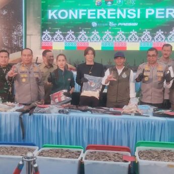 Polda Riau Tetapkan 15 Tersangka Perburuan Gajah yang Kepala Terpenggal