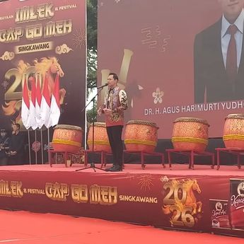 AHY: Cap Go Meh Singkawang Tunjukkan Harmoni Indonesia