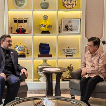 Jusuf Kalla Bahas Konflik Iran Dengan Dubes Boroujerdi, Ini Isinya