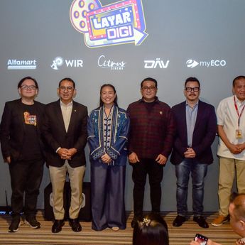 Menteri Ekraf Apresiasi Layar Digi Hadirkan Micro Cinema di Minimarket